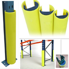 Bumper Column Guards Pallet Racking , Prefab Fabric Garage Lally Column Covers Outdoor
