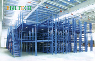 Q235 Steel Metal Warehouse Mezzanine Systems With Steel Panel Heavy Duty