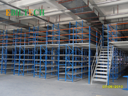 Durable Mezzanine Heavy Duty Shelving With Steel Floor Stair 300kg - 2000kgs Capacity