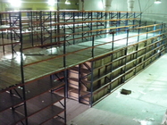 Multi Level Steel Portable Warehouse Platform With Composite Racking Structure